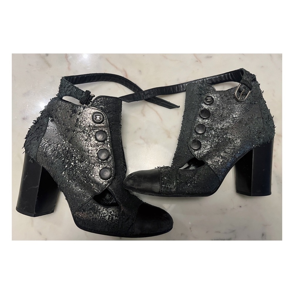 CHANEL ankle boots